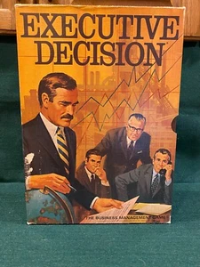 Vintage Board Game, "Executive Decision" by the 3M Company - Picture 1 of 7