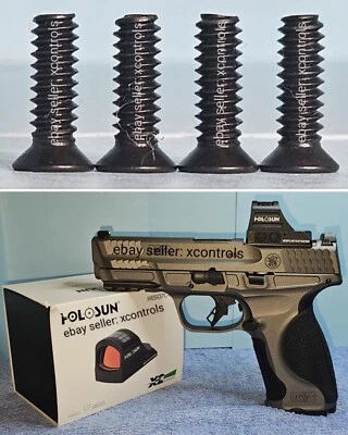 XCONTROLS CUSTOM Smith & Wesson M&P 2.0 Holosun 507c X2 CUSTOM screws "LOOK"