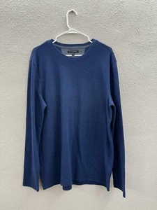 Maglia maglione uomo Banana Republic taglia XL blu maglia manica lunga - Foto 1 di 9