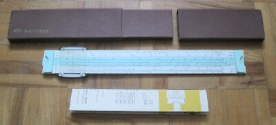 VEB Mantissa "Darmstadt II" Slide Rule with case & manual DDR - Bild 1 von 4