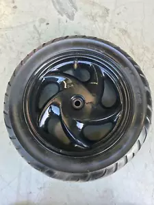 REAR WHEEL RIM TYRE STRAIGHT NOLEAK SYM VS150S VS150 150CC 2011 125 - Picture 1 of 6