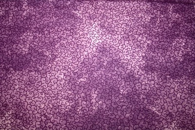 WASHART TEXTURA REMOLINOS EN MORADO Y LAVANDA DE SSI - TELA 100% ALGODÓN Foto 1 de 4