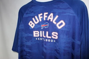 CAMISETA BUFFALO BILLS FANATICS AZUL CAMUFLAJE ESTILO S/S RENDIMIENTO TALLA: 4XL 4X NUEVA CON ETIQUETAS - Imagen 1 de 3