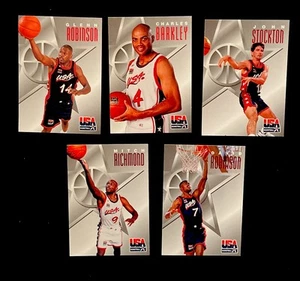 Skybox 1996 EE. UU. Texaco Charles Barkley, David Robinson, John Stockton Glenn Robi - Imagen 1 de 7