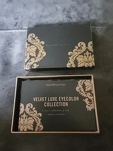 RARE...Bare Escentuals bareMinerals Velvet Luxe Collection Set 6pc Eye Color - Picture 1 of 5