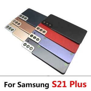 Funda trasera de vidrio con batería para Samsung Galaxy S21+ PLUS con lente de cámara - Imagen 1 de 13