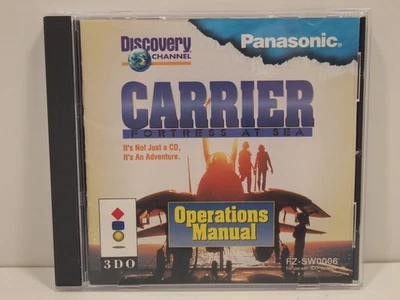Carrier: Fortress at Sea (3DO) Authentic Disc in Jewel Case - Image 1 of 4
