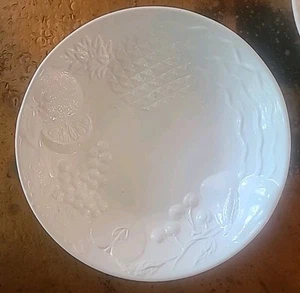 A Santos Portugal White Ceramic Pasta Bowl 14 inch Diameter - Picture 1 of 5