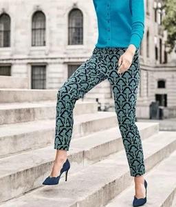 NWT Boden Velveteen Trousers Women’s US 8L/UK 12L Easter Coquette Prep Old Money - Picture 1 of 20