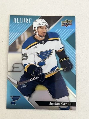 Jordan Kyrou St. Louis Blues 2024-25 Upper Deck Allure #76 - Image 1 of 2