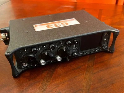 Sound Devices 633 Mixer with additional 3 Channel Preamp and custom cables - Image 1 of 4