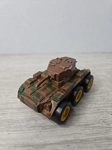 Tootsie Mark 2 Armored Tank Car Good Used Condition 1970’s Vintage Toy - Picture 1 of 9