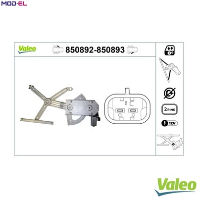 WINDOW REGULATOR 850892 FOR MERCEDES-BENZ M 111.977 2.3L 4cyl M-CLASS 2.7L 5cyl - Image 1 of 4