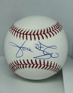 Jose Rijo Cincinnati Reds signed Official MLB Baseball Ball Beckett Witnessed - Picture 1 of 2
