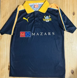 Yorkshire Vikings Cricket Shirt Jersey, Puma. Size Adult Medium. Excellent Cond. - Picture 1 of 9