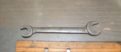 VTG. VLCHEK 723 ALLOY STEEL 3/8" X 7/16" WRENCH WWII JEEP TOOL KIT MB WILLYS GPW - Image 1 of 4
