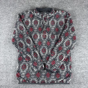 Southern Marsh Sweater Herren Large L grau Fleecepullover 1/4 Zip Aztec Southwest - Bild 1 von 8