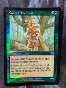 Hunt Caller Of TheFoil Magic The Gathering MTG English Used - Picture 1 of 2