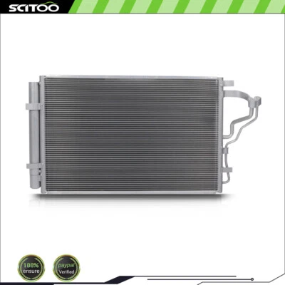 Aluminum AC Condenser 4519 For 2014-2016 Hyundai Elantra 2015 17-2018 Kia Forte - Image 1 of 4