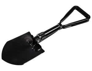 Folding Shovel Badger Outdoor Camping Survival Military Tool Black - Picture 1 of 2
