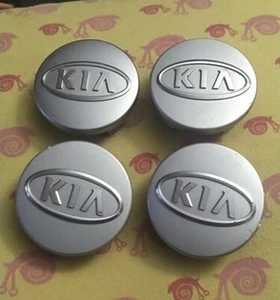 Kia Sportage Forte Optima Magentis Rio 52960-1F250 Wheel Center Caps Hubcaps Set - Picture 1 of 9