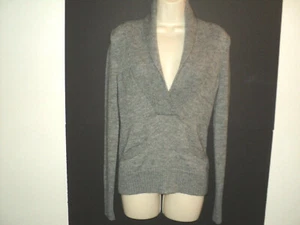 J. CREW Mujer Talla XS-Pequeño Alto Suéter Gris Alpaca-Merino Chal #89200 - Imagen 1 de 6