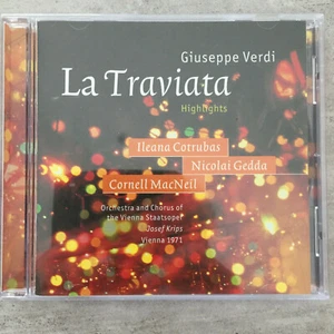 VERDI: Traviata (Highlights) - Cotrubas/Gedda - Krips - Live (B CD GLH 802 /neu) - Bild 1 von 2