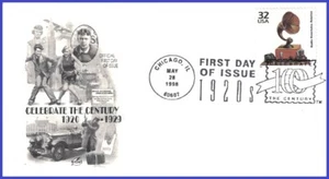 USA3 #3184i U/A ARTCRAFT FDC 1920 Radio Entertains America - Picture 1 of 1