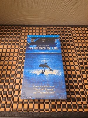 NEW Big Blue, The: Directors Cut (VHS, 2000, Directors Cut) FACTORY SEALED - Image 1 of 4