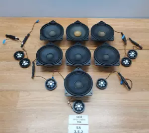 ✅ 10-15 OEM BMW F01 F02 750 Top HARMAN KARDON DSP Speakers Tweeters SET - Picture 1 of 22