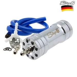 COMPENSATORE DI FLUIDI CROMATO CON KIT MONTAGGIO STAGE6 - Picture 1 of 1