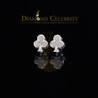 0.20ct Diamond 925 Sterling White Silver Women's & Men's Club Suit Earrings