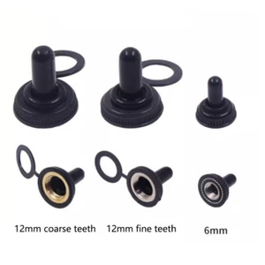Tapa de botón 6MM/12MM Interruptor/Interruptor de palanca basculante Tapa impermeable y a prueba de polvo MTS - Imagen 1 de 14