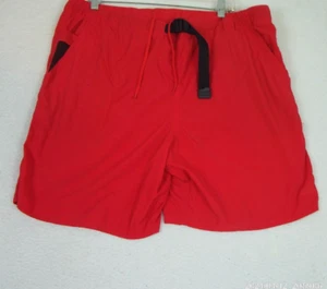 The North Face Shorts Mens L Swim Trunks Red Belted Flash Dry Outdoors - Picture 1 of 19