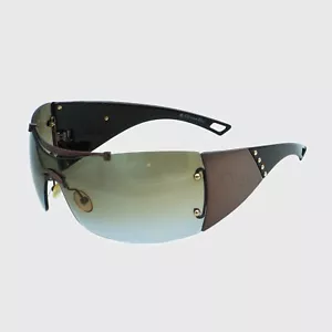 Gafas de sol Christian DIOR DIORITO 2 marrón escudo vintage años 00 - Imagen 1 de 6