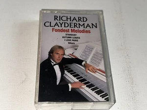 Richard Clayderman/ Fondest Melodies (1988 CBS Records Cassette) Play Tested - Picture 1 of 3