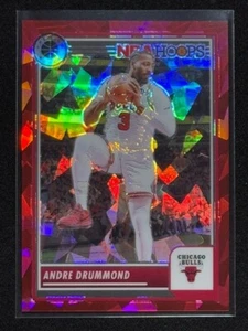 2023-24 Panini Hoops Premium Stock - Red Ice Prizm /99 #33 Andre Drummond BULLS - Picture 1 of 4