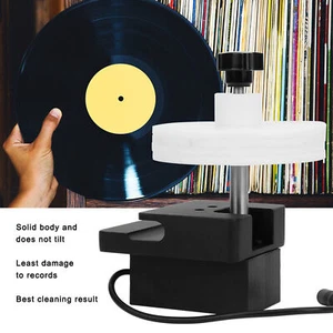 Vinyl Schallplattenreiniger Gestell für Ultraschall Schallplatte Reinigungsmaschine US Stecker - Bild 1 von 12