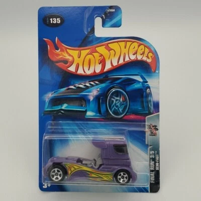 Hot Wheels 2003 #135 Final Run 3/5 Semi-Fast - Image 1 of 4
