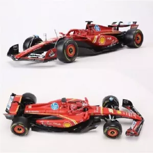 BBURAGO 1:18 2024 FERRARI FORMULA 1 F1 SF24 #16 Charles Leclerc Model CAR UK - Picture 1 of 6