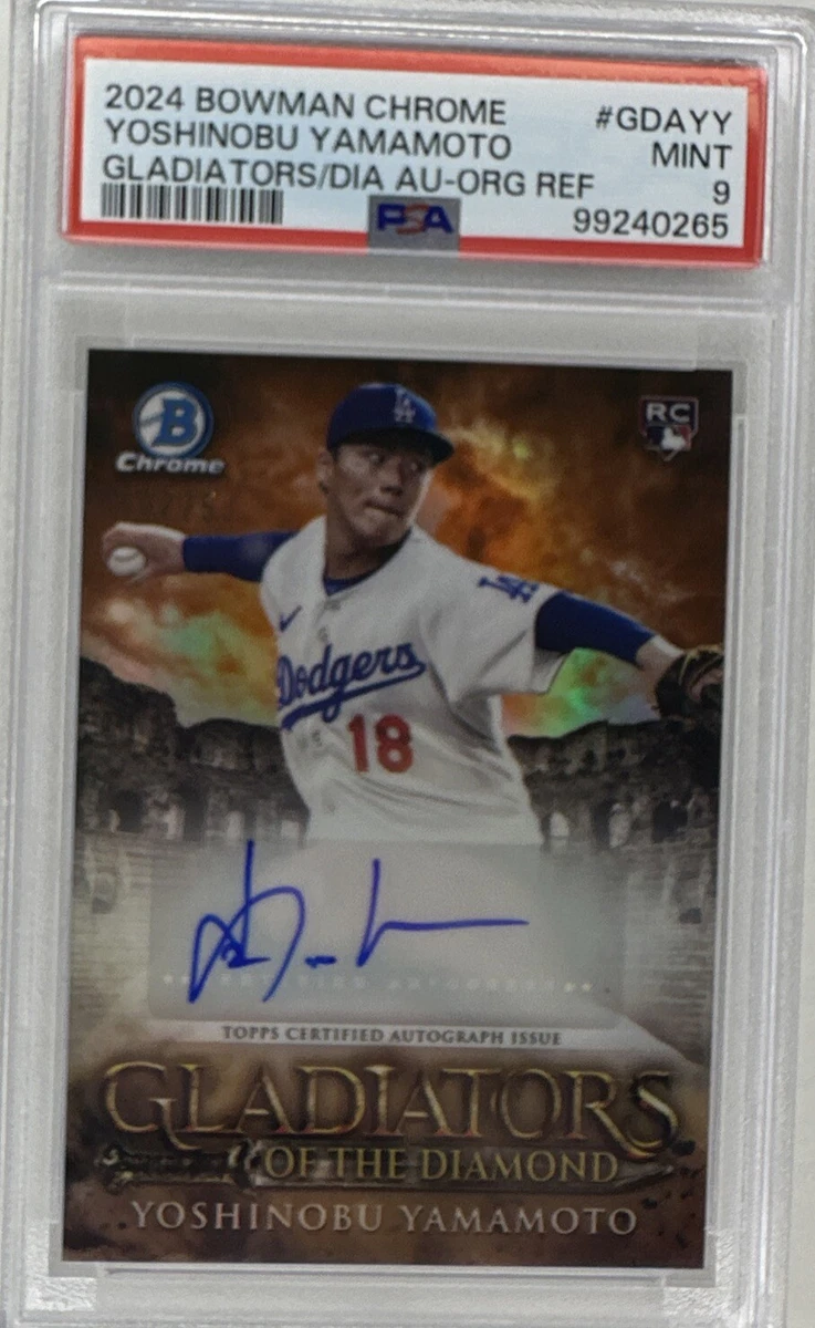 2024 Bowman Chrome - Yoshinobu Yamamoto #GDA-YY for sale | eBay