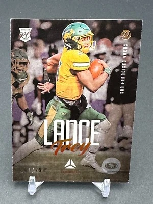 2021 Panini Luminance /299 Trey Lance RC #144 San Francisco 49ers - Image 1 of 2