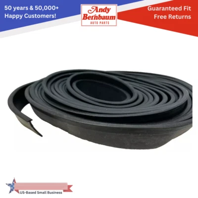 Para Dodge Chrysler Plymouth DeSoto 1949-1952 guardabarros trasero ribete de goma negro Foto 1 de 4