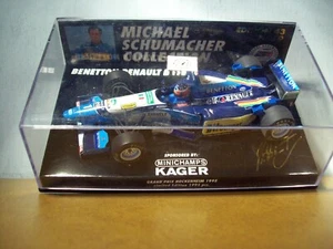 1/43 MINICHAMPS MICHAEL SCHUMACHER Nr 19 BENETTON RENAULT B195 GP GERMANY 1995  - Picture 1 of 4