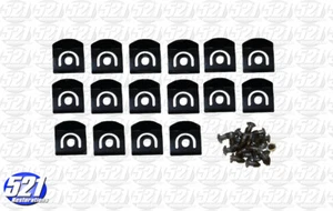 Clips de ajuste laterales superiores para parabrisas ventana delantera aptos para 65-68 Polara Fury cuerpo C Mopar - Imagen 1 de 1