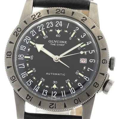GLYCINE Airman Pilot GL0252 black Dial Automatic Men's Watch_909703 - image 1 of 4