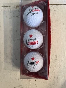 Golf Ball Gift Set - Drive Me Wild - Who's Your Caddy? ***BRAND NEW*** - Picture 1 of 6