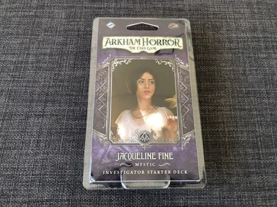 Jacqueline Fine Investigator Starter Deck - Arkham Horror Card Game LCG - Mint - Image 1 of 4