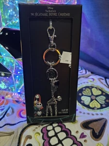 Disney Pesadilla antes de Navidad. Llavero Jack Skellington Charm nuevo en caja tiene clip - Imagen 1 de 10