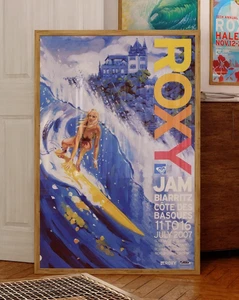 2007 Surf Poster, Retro Surfing Competition Print, Vintage Surfer Wall Art Decor - Picture 1 of 2